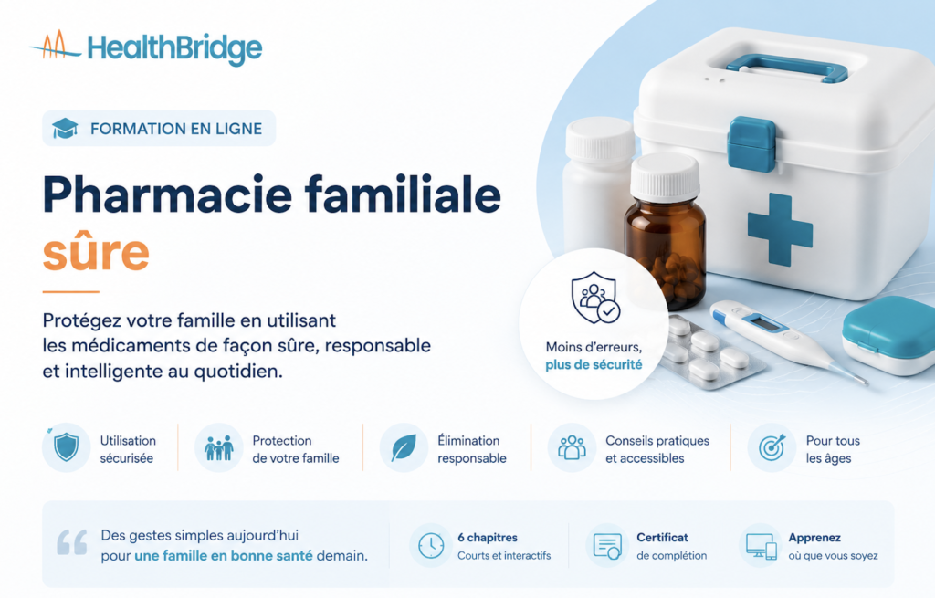 affiche pharmacie familiale